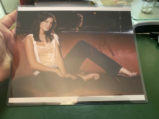 Sexy Mandy Moore Signed 8x10 Photo With,  Picture.  Jfh Collectibles