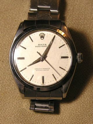 Vint Rolex Oyster Perpetual Ref:1002 Mens Wristwatch