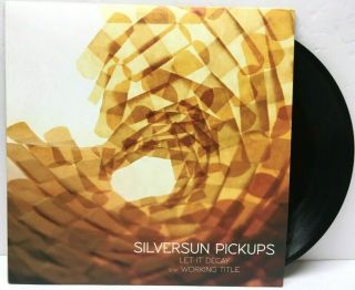 2013 Silversun Pickups Let It Decay 10 " Lp Vinyl Record