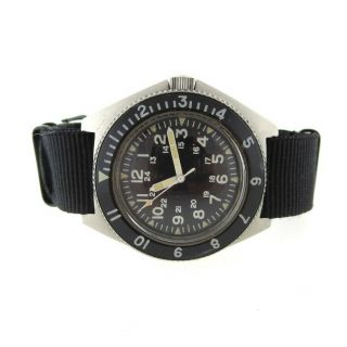 Benrus Type Ii Class A Issued Military Dive Watch Fron Vietnam Era.