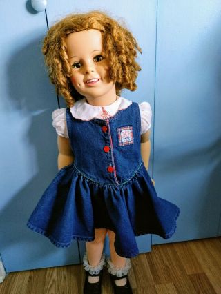 Adorable Oshkosh Dress & Vintage Blouse For Patti Play Pal & Dolls 35 - 36 "