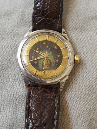 Vintage watch Omega Constellation 501 steel running well 2