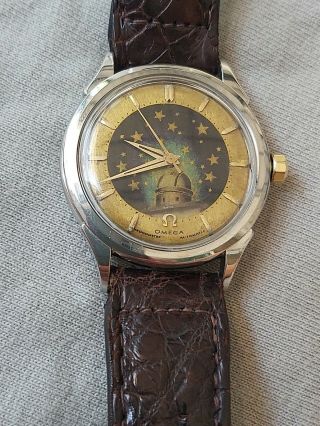 Vintage watch Omega Constellation 501 steel running well 3