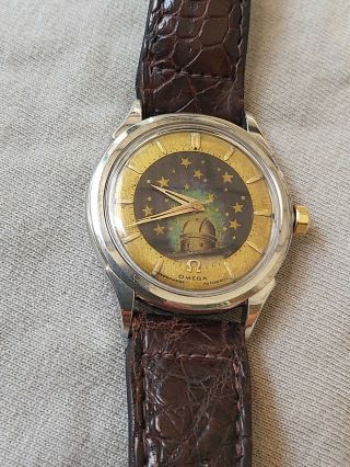 Vintage watch Omega Constellation 501 steel running well 4