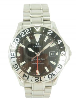 Omega Seamaster Gmt Chronometer Automatic Date Watch 2234.  50 50th Anniversary
