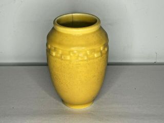 Vintage Yellow Rookwood Pottery Vase Xxviii,  1928 (for Repair)