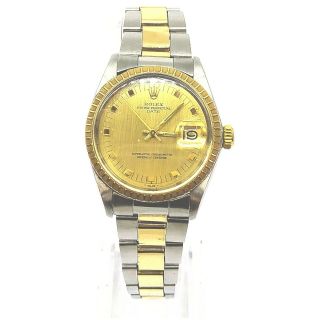 Rolex Watch 1505 Oyster Perpetual.  Date Yg X Ss 1602035