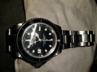 Vintage Rolex Submariner Date Dive Wristwatch Ref.  1680 NR 5