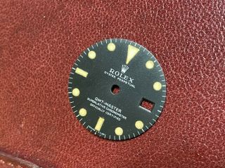 Vintage 60’s Rolex Gmt - Master 1675 Dial Parts Only