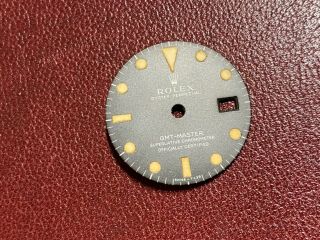 Vintage 60’s ROLEX GMT - Master 1675 dial parts only 6