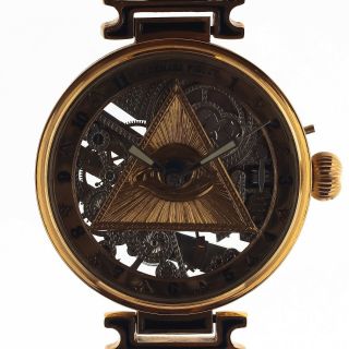 Luxury Audemars Piguet Skeleton Mens Wristwatch based on Vintage Movement 2