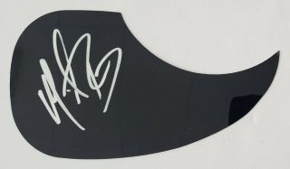 Michael Ray Signed Acoustic Guitar Pickguard Guitarist Country Singer Rad