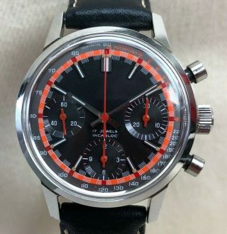 Vintage Valjoux 7736 Chronograph Chrono Wristwatch