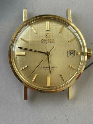 Vintage Omega Seamaster Deville 14k Solid Yellow Gold,  Automatic Cal.  560.