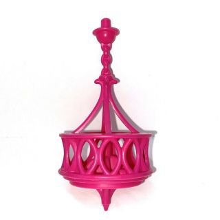 Barbie Dream House Pink Chandelier Replacement Part 2015 Mattel 2nd Story Room