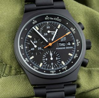 PORSCHE DESIGN by ORFINA - PVD - MILITARY - 7750 - VINTAGE AUTOMATIC CHRONOGRAPH 3