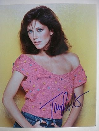 Tanya Roberts Signed Photo - Bond Girl " View To A Kill " Also Playboy " Beastmaster "