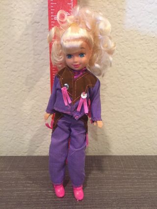 Skipper Stacie Barbie Doll By Mattel Western Cowgirl With Boots
