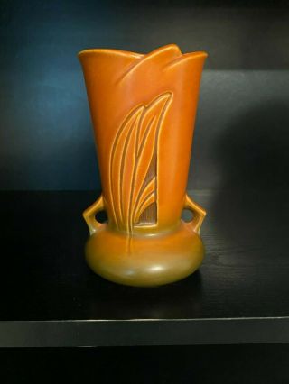 Roseville Silhouette 780 - 6 Vase color russet 2