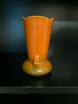 Roseville Silhouette 780 - 6 Vase color russet 3