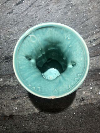 McCoy Green Vase,  8 - 1/4 