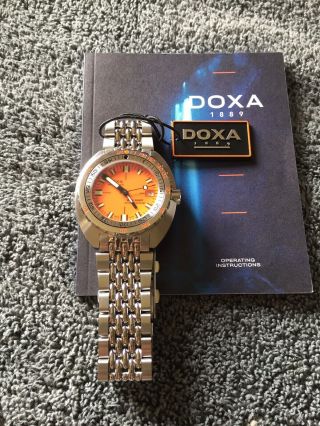Doxa Sub 300T Professional On BOR Bracelet 2