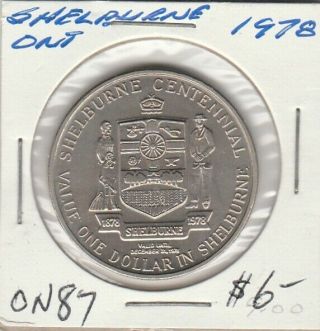 Shelburne,  On 1978 Trade Dollar