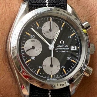 Omega Speedmaster Date 175.  0043 Chronograph Unpolished Watch 100 Patina