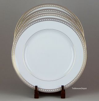 Wedgwood Granville: Set Of 2 Dinner Plates,  Gold,  Embassy