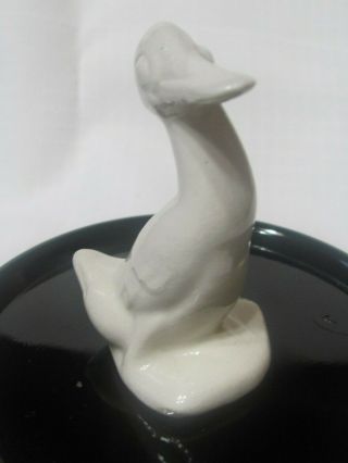 Vintage Pottery Fiesta Harlequin,  Homer Laughlin Harlequin Animal White Duck