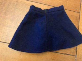 American Girl Doll Molly Blue Meet Skirt ONLY 1986 Pleasant Company Germany EUC 3