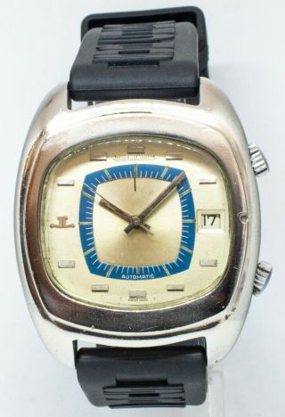 Vintage Jaeger Lecoultre Memovox Ref.  E871 Alarm Automatic 916 Mens Wrist Watch