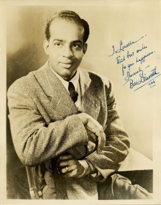 Broadway Singer Bill Dilworth Vintage Signed Photo