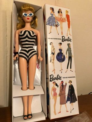 35th Anniversary 1959 Barbie Blond PonyTail 1993 2