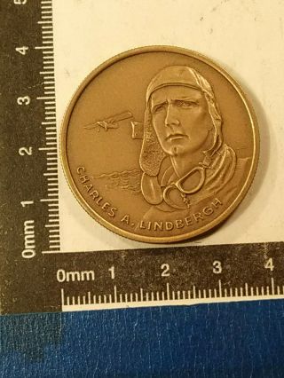 1927 - 1977 50th Anniversary Charles A.  Lindbergh Medal