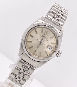 Rolex Oyster Perpetual Datejust Ladies Watch 6917 Stainless Steel 26mm 2