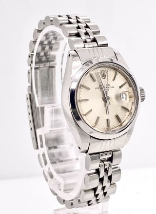 Rolex Oyster Perpetual Datejust Ladies Watch 6917 Stainless Steel 26mm 3