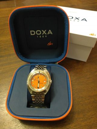 Doxa Sub 300t Professional Orange Dial
