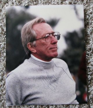 Vintage Andy Williams Autograph Signed 8 X 10 Photo From 1987 Golf Tourney