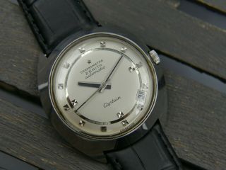 60s Vintage Watch Zenith Captain Chronometer Automatic Cal.  2542 Pc