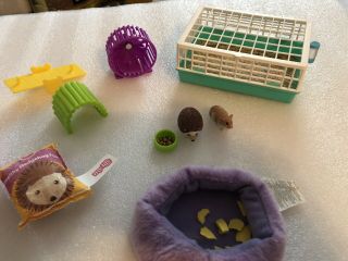 My Life As Small Pet Play Set Hamster And Hedgehog Toy For 18” Dolls