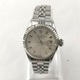 Rolex Watch 6517 Oyster Perpetual Date 18k Bezel 1901451