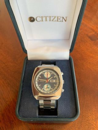 Absolutely Stunning 1970s Nos Ultra Rare Vintage Automatic Citizen With Irig Box