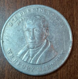 William Henry Harrison 9th Us President (1841) Medal -