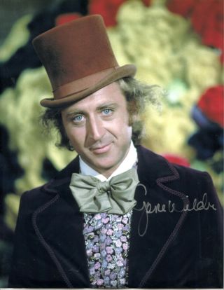 Gene Wilder - Willie Wonka Star - Hand Signed Autographed Photo With