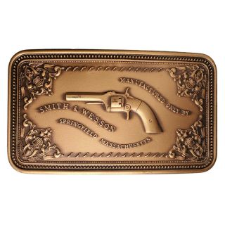 Smith & Wesson Belt Buckle - 1980 - Medallic Art Company