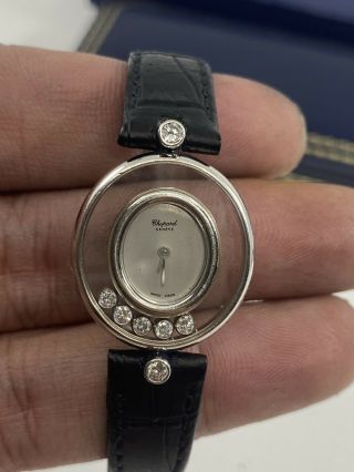 100 Authentic Chopard Ladies Diamond Watch.