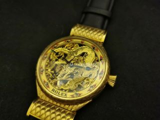 OUTSTANDING Vintage Men ' s Wristwatch ROLEX 