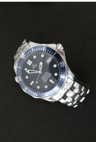 Omega Seamaster Professional 300m Blue Wave 41mm Automatic Chronometer Cal 1120