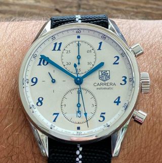 Tag Heuer Carrera Heritage Chronograph Watch Cas2111 Watch 100 41mm Men